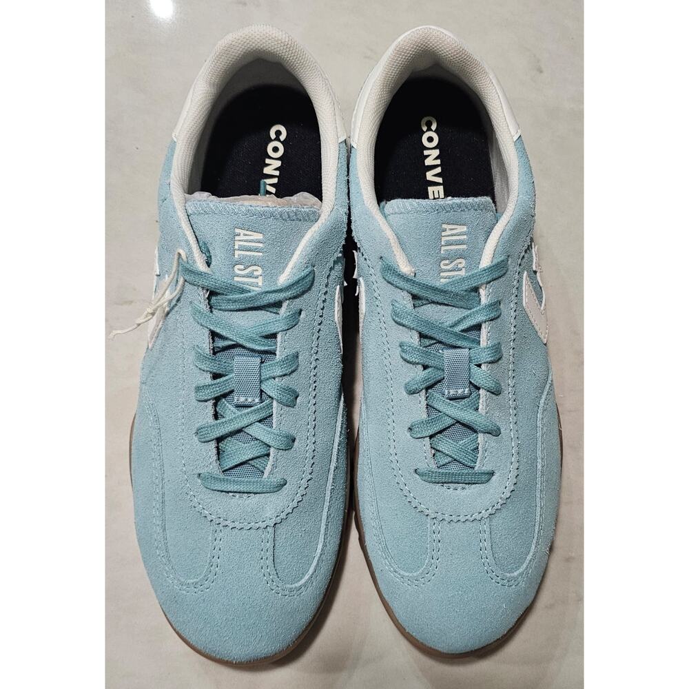 NEW Converse All Star Suede Sneakers Light Blue Women's Size 9 Men's 7.5 - Picture 7 of 10